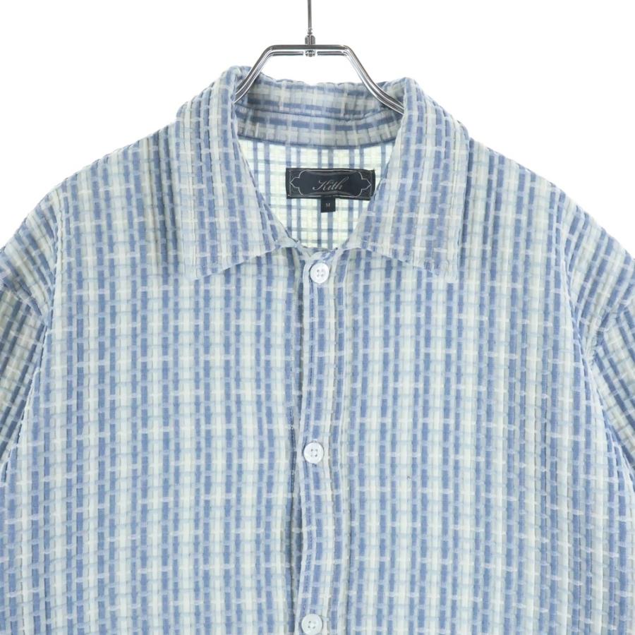 KITH（キス） 25SS Bubble Check Short Sleeve Boxy Collared
