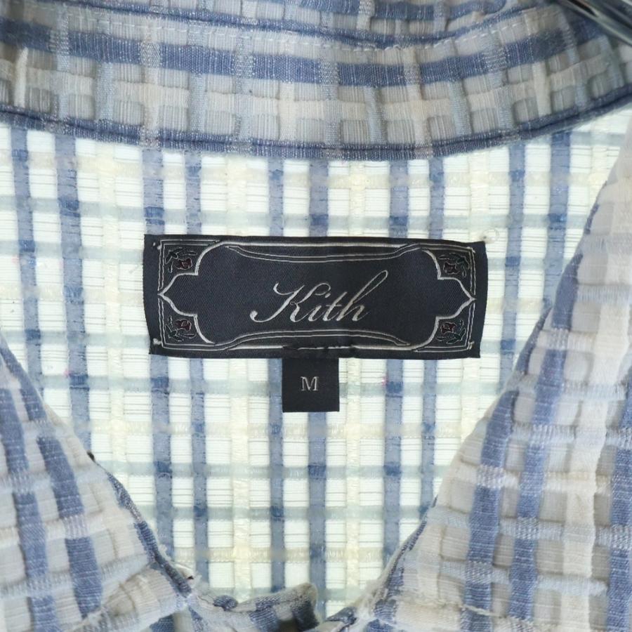 KITH（キス） 25SS Bubble Check Short Sleeve Boxy Collared