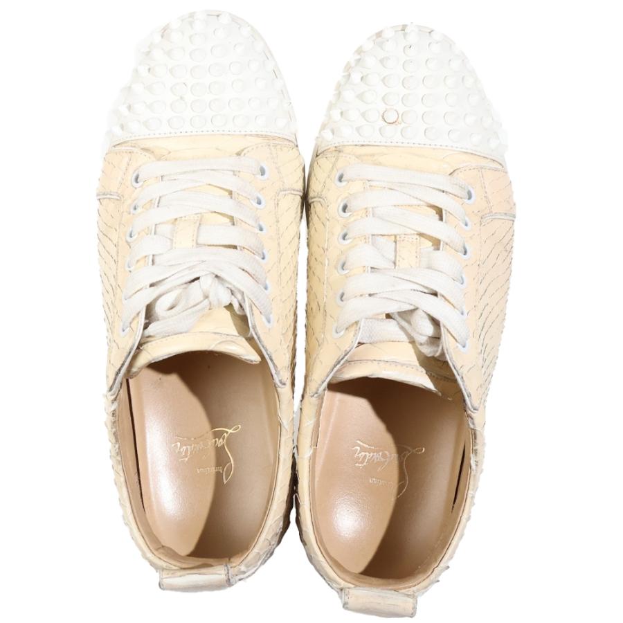 Christian Louboutin（クリスチャンルブタン） パイソン スタッズ 