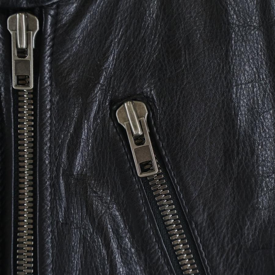 Margiela 10AW ここのえ 本人期 レザー ナイロン ライダース Maison Margiela（メゾンマルジェラ） ここのえ期 八の字 レザー