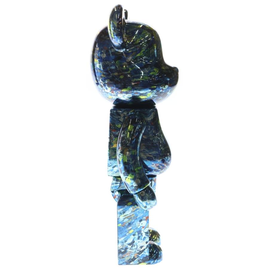 BE@RBRICK ベアブリック Jackson Pollock Studio CHROME Ver.100% 400