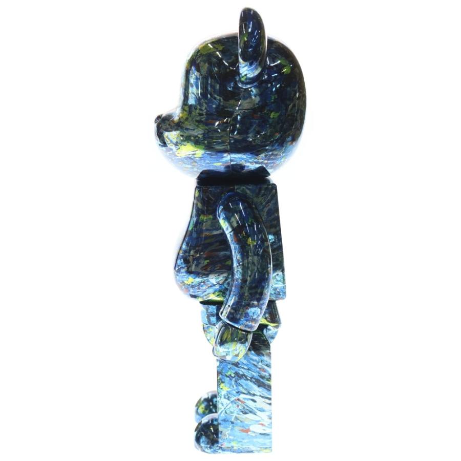 BE@RBRICK ベアブリック Jackson Pollock Studio CHROME Ver.100% 400