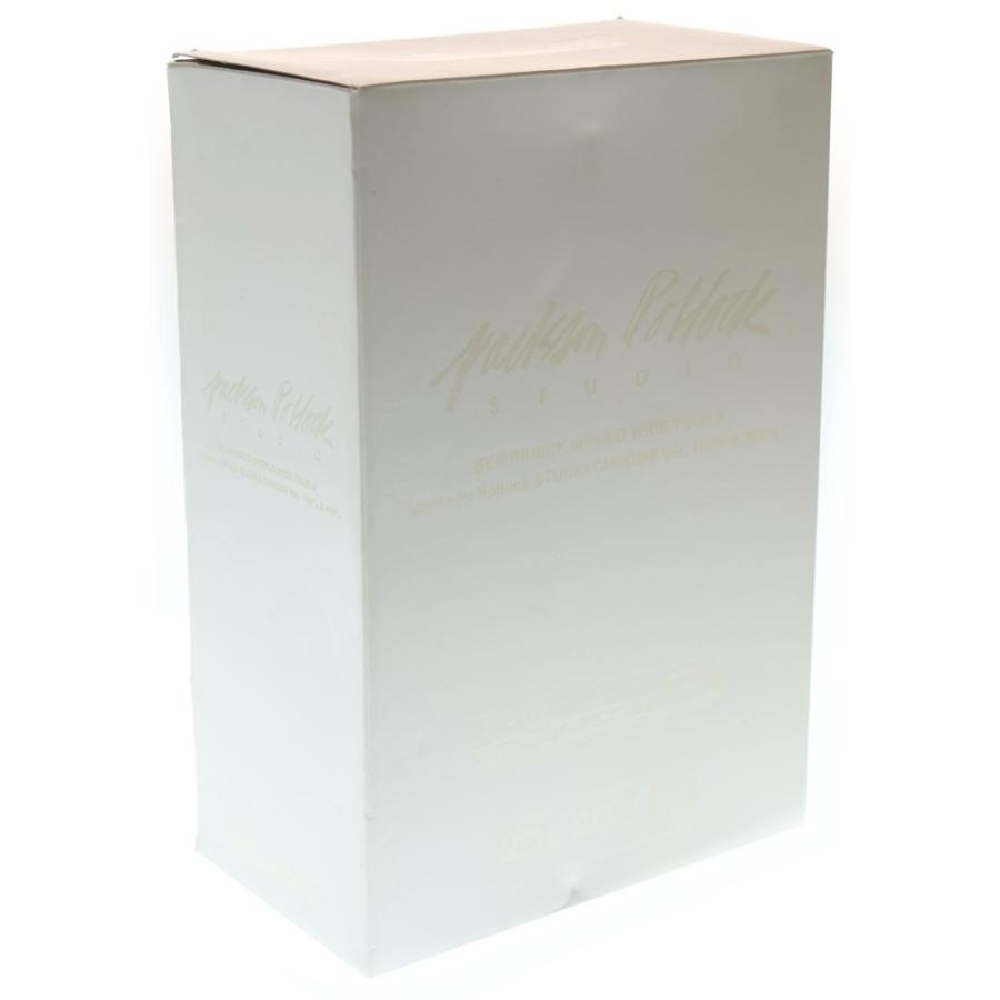 BE@RBRICK ベアブリック Jackson Pollock Studio CHROME Ver.100% 400