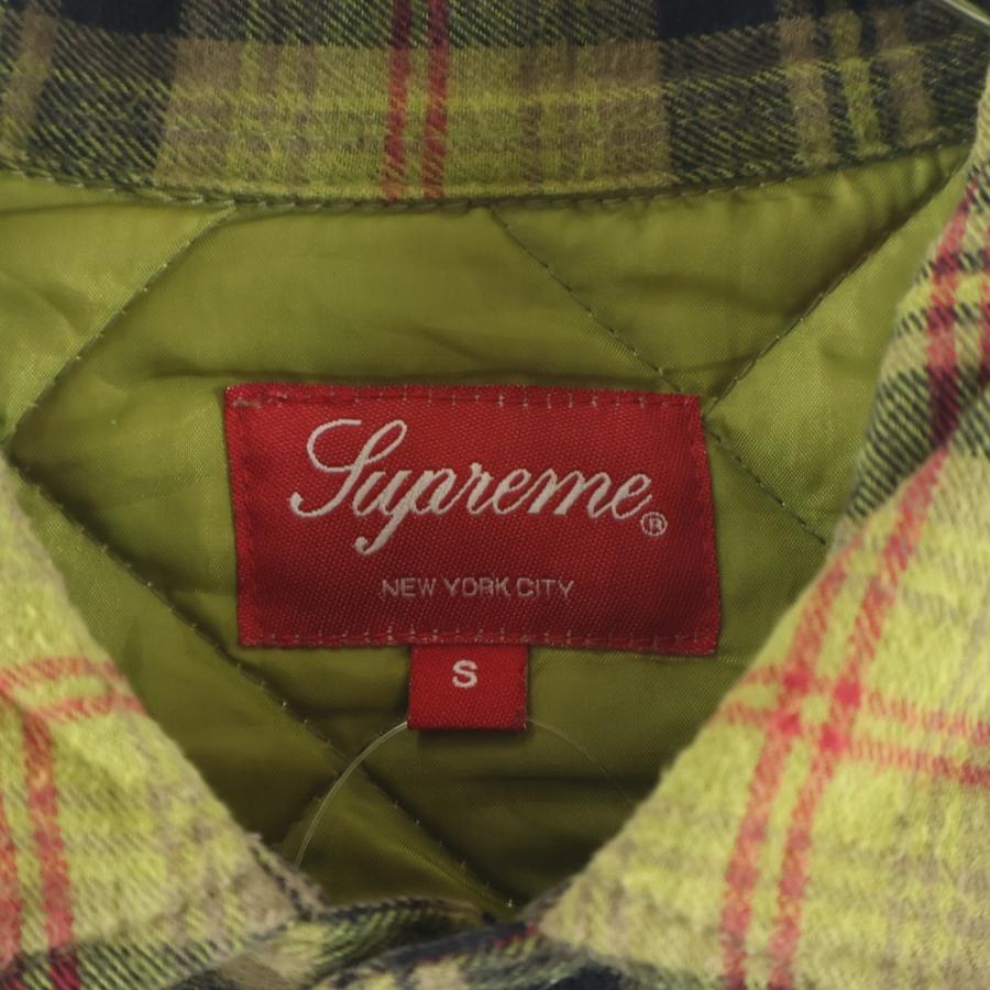 Supreme（シュプリーム） 21AW Quilted Plaid Flannel Shirt スター