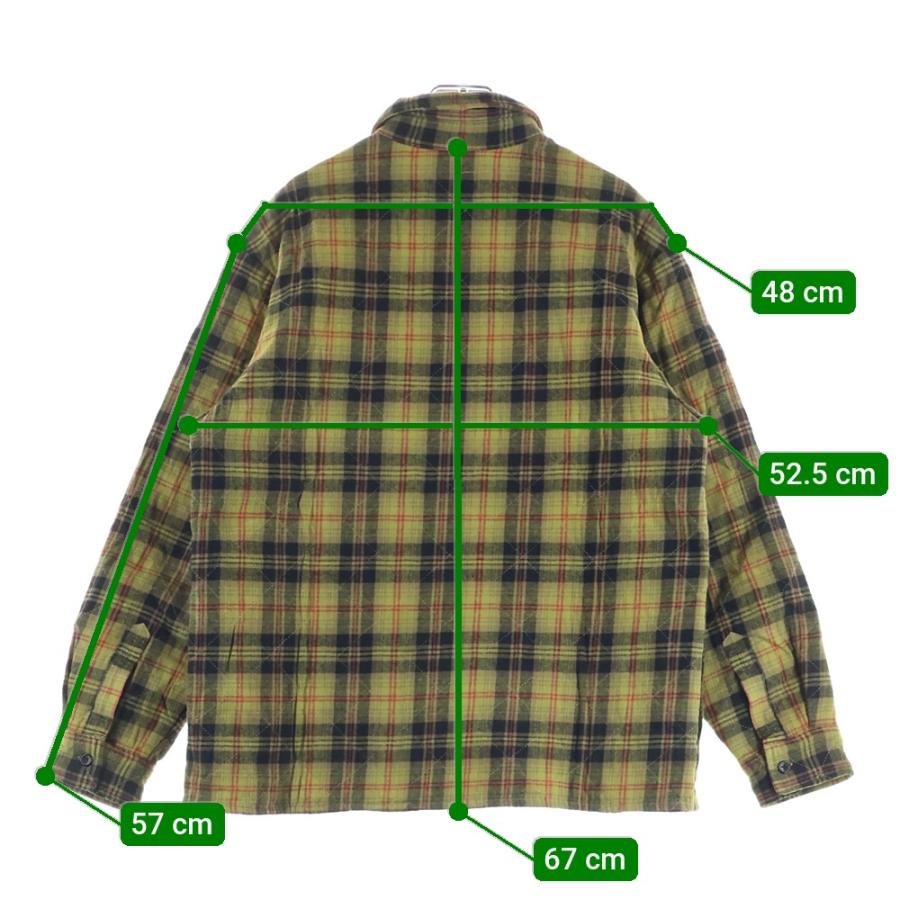 Supreme（シュプリーム） 21AW Quilted Plaid Flannel Shirt スター