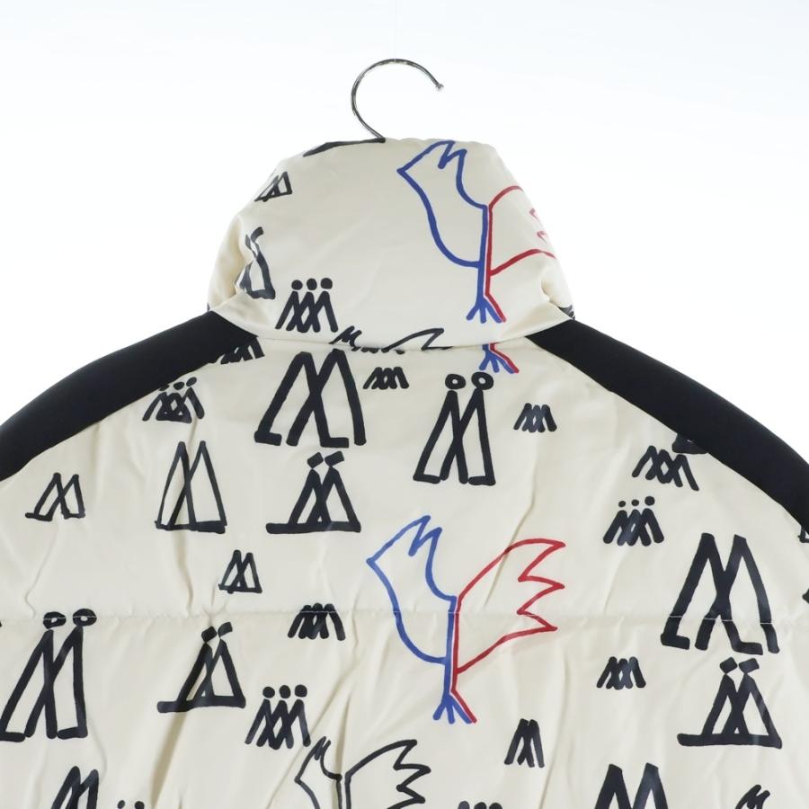 MONCLER モンクレール MARENNES GIUBBOTTO 総柄ダウンジャケット アイボリー D20914137685 539F0 MONCLER（モンクレール） MARENNES GIUBBOTTO 総柄ダウンジャケット
