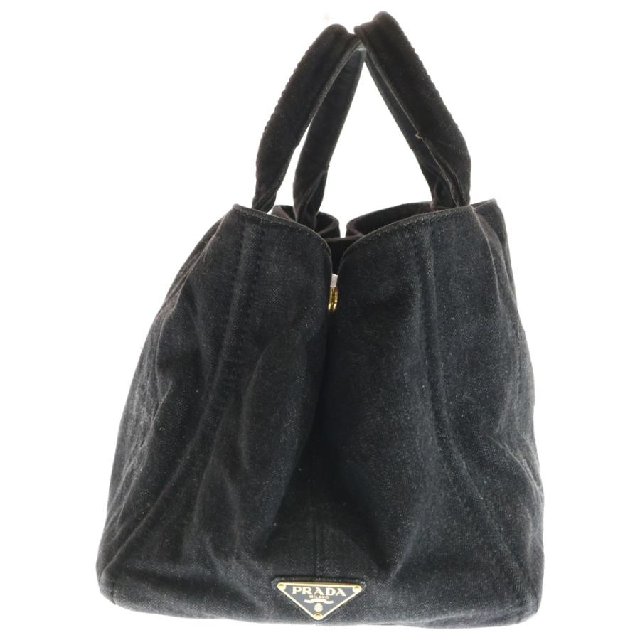 PRADA（プラダ） CANAPA カナパ デニムトートバッグ ハンドバッグ