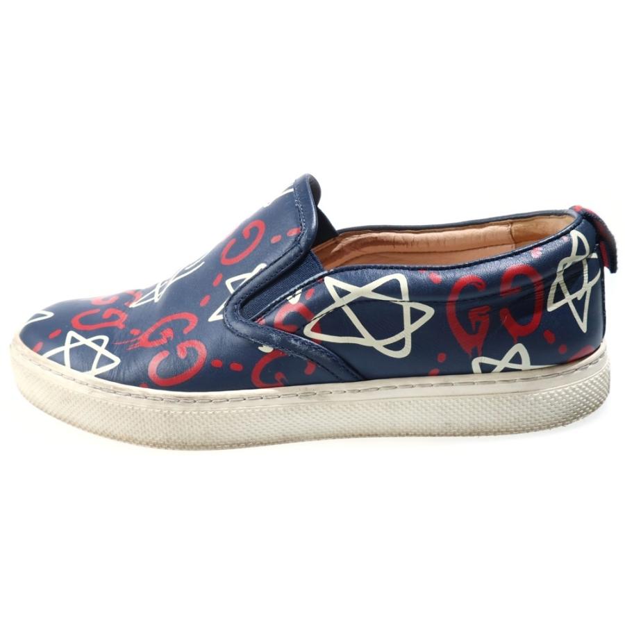 GUCCI（グッチ） ゴースト GG総柄 ローカットスニーカー スリッポン