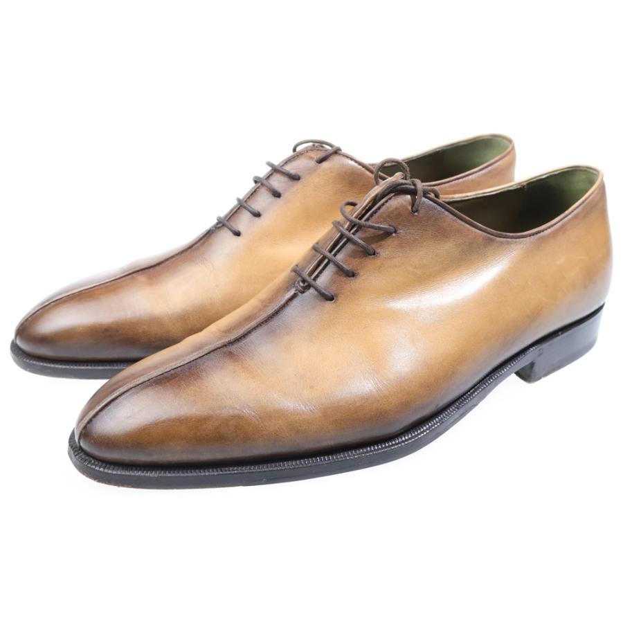 【ベルルッティ】Berluti センターシーム ブラウンレザー ドレスシューズ Berluti（ベルルッティ） センターシーム レザードレスシューズ 革靴