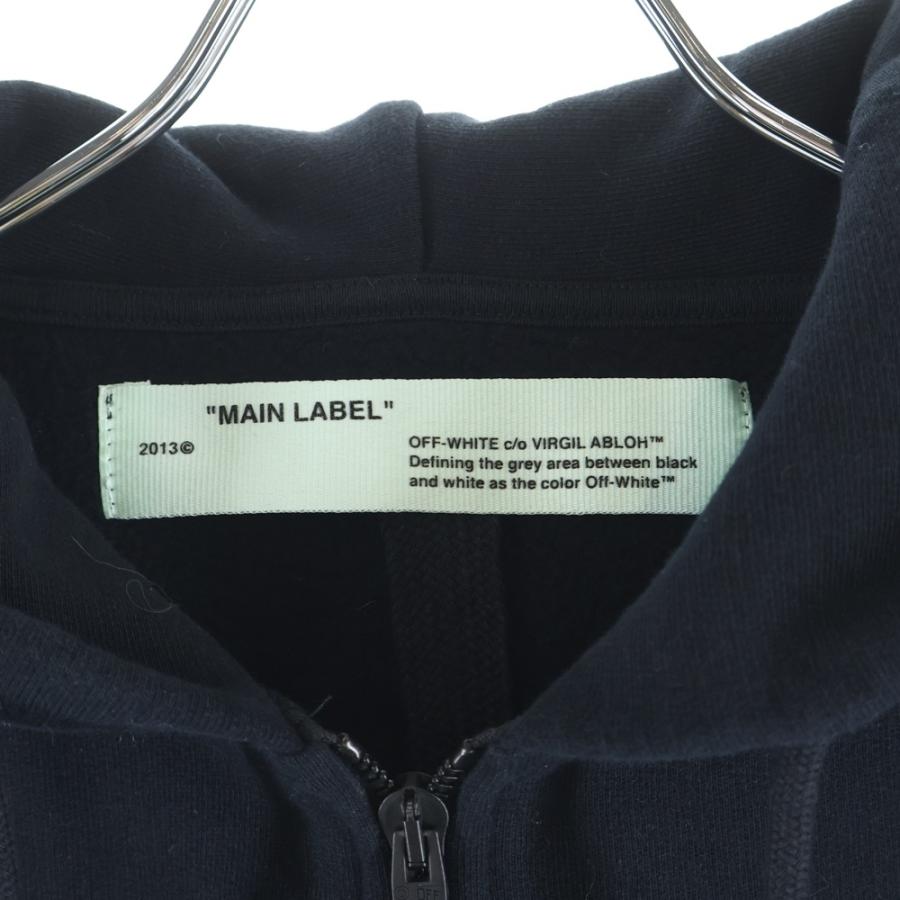 OFF-WHITE オフホワイト 18AW Zip Up Hoodie グラデーション ジップ