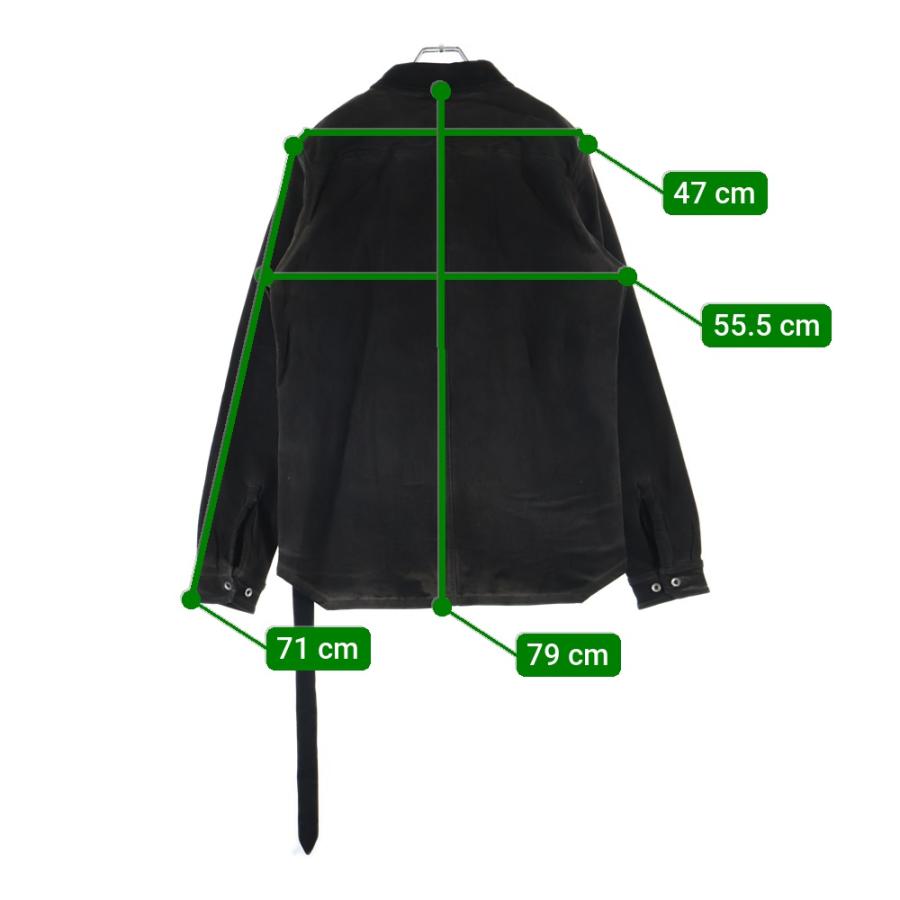 DRKSHDW（ダークシャドウ） OUTERSHIRT コーティング加工 長袖デニム