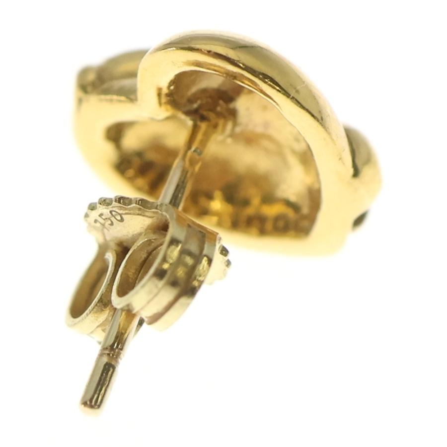 CHROME HEARTS（クロムハーツ） 22K STUD HEART ハートスタッドピアス