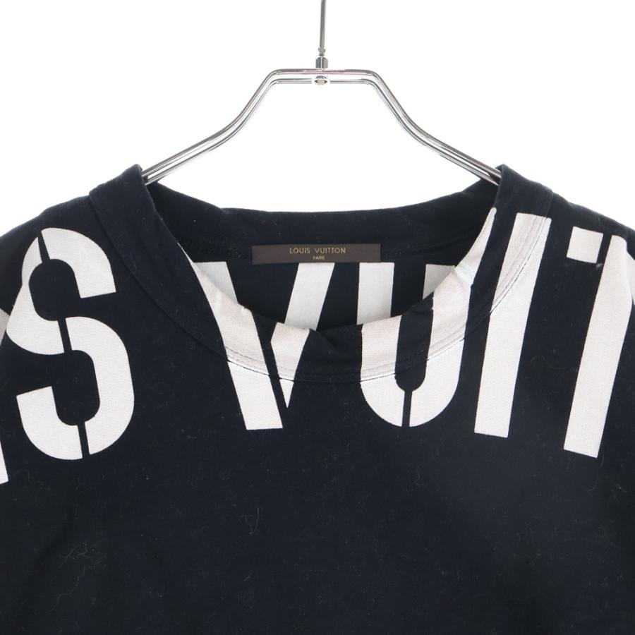 LOUIS VUITTON ブラック Tシャツ FRGMTロゴ LOUIS VUITTON（ルイ・ヴィトン） 17AW ×Fragment Design T-Shirt