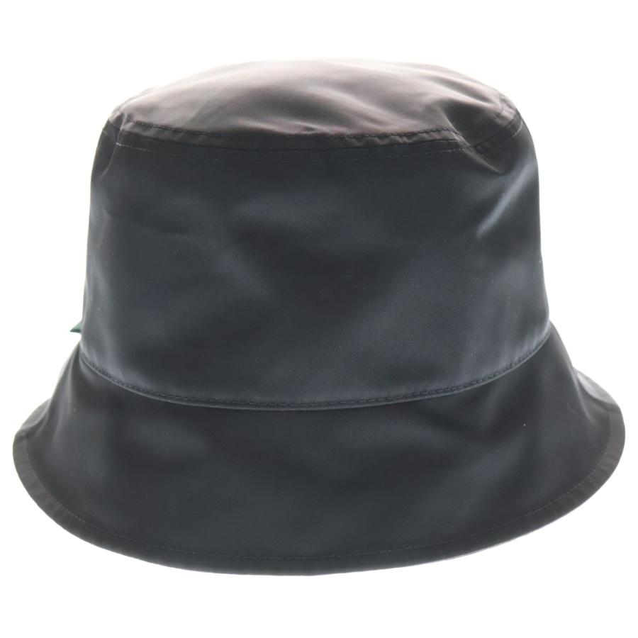 GUCCI グッチ 8135344 バケットハット グッチロゴ ナイロン ハット ブラック ユニセックス GUCCI - GUCCI グッチ ハット GUCCI ロゴ バケットの通販 by RECLO