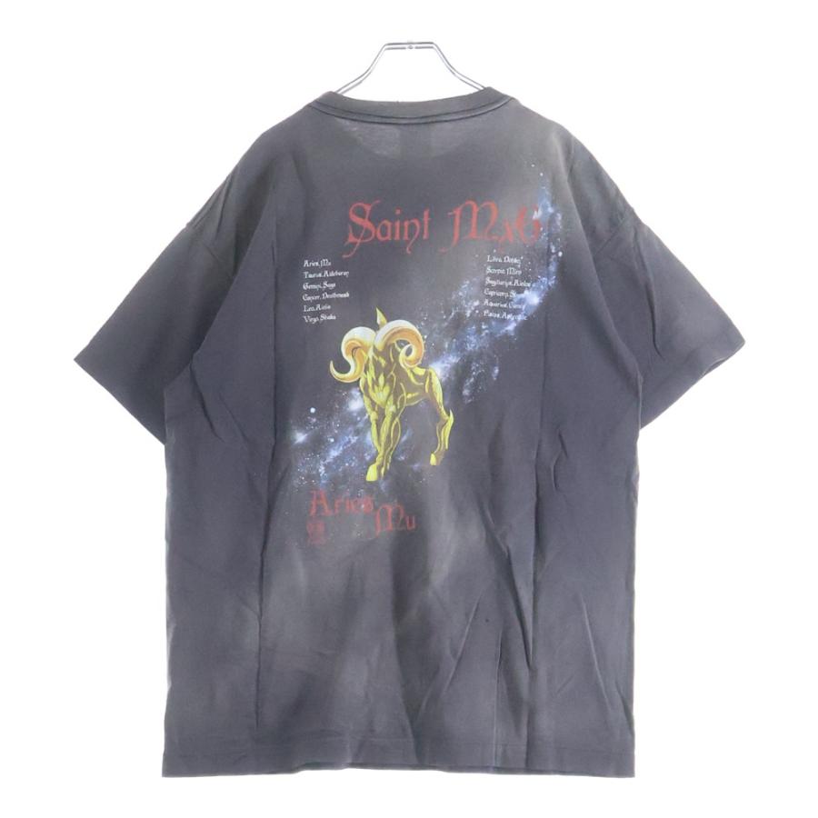 SAINT MICHAEL セントマイケル 24SS ×聖闘士星矢 SS TEE MU ダメージ