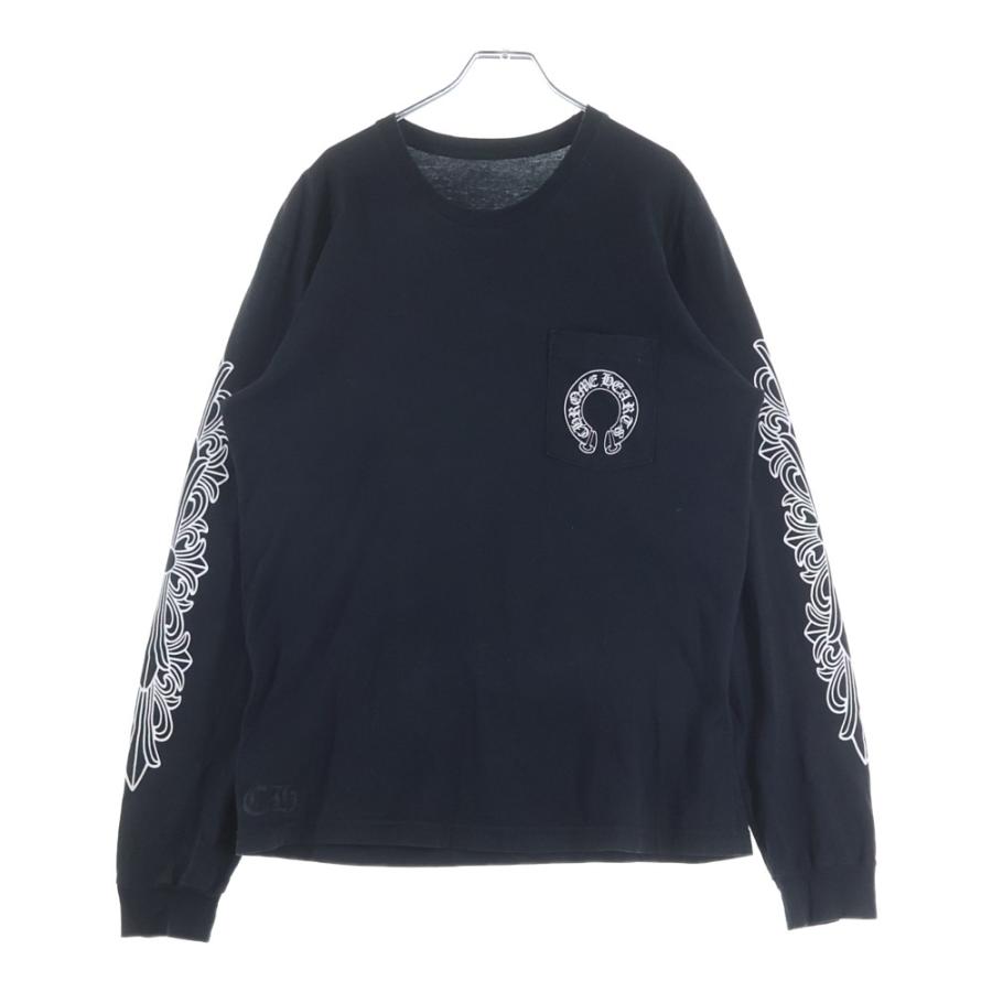 CHROME HEARTS（クロムハーツ） FLRL CRS HORSESHOE L/S バックホース