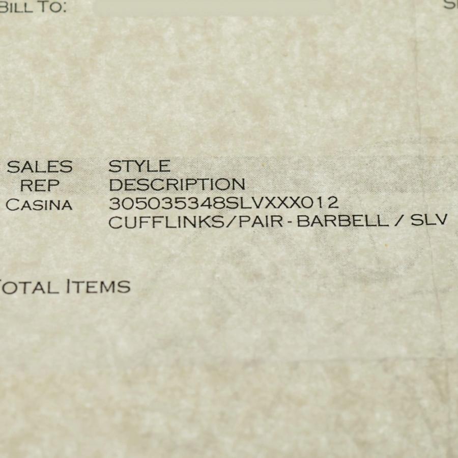 CHROME HEARTS（クロムハーツ） BS FLUER CUFFS BARBELL BSフレア