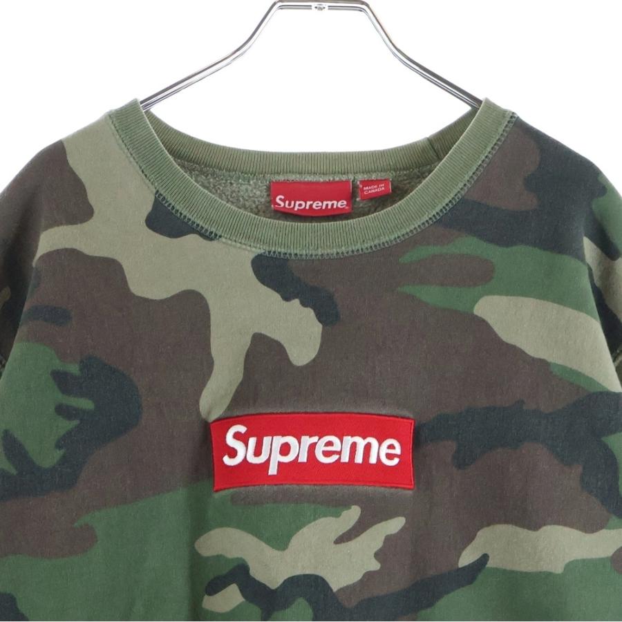 Supreme（シュプリーム） 15AW Box Logo Crewneck ボックスロゴ カモ総