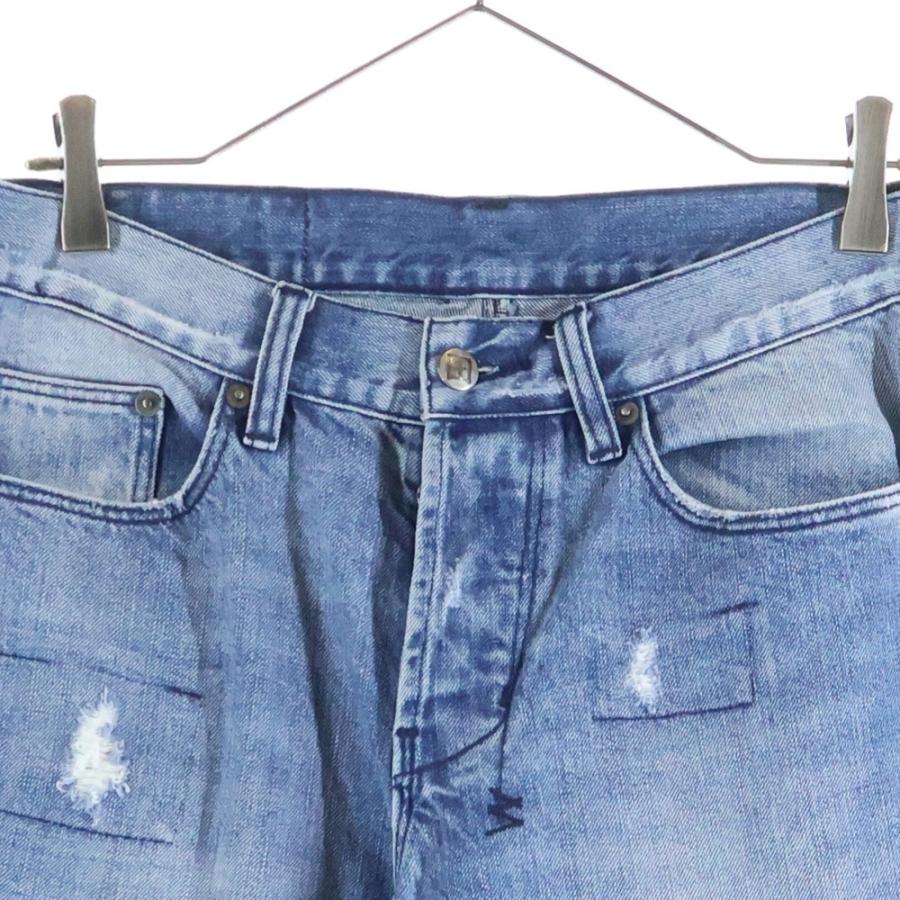 Ksubi（スビ） ボタンフライ ダメージ加工 スキニーデニムパンツ