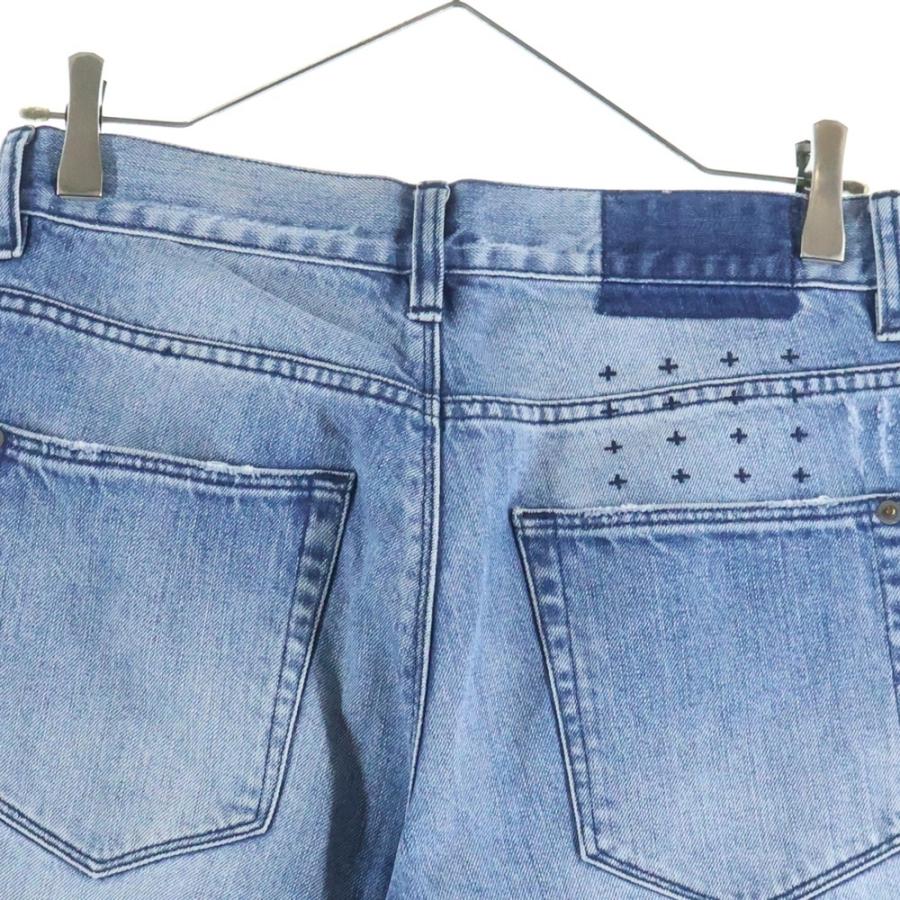 Ksubi（スビ） ボタンフライ ダメージ加工 スキニーデニムパンツ
