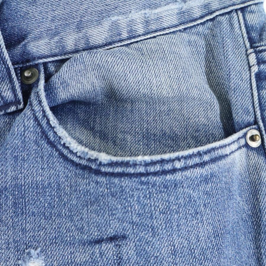 Ksubi（スビ） ボタンフライ ダメージ加工 スキニーデニムパンツ