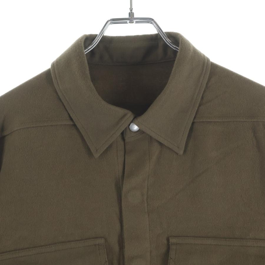 Rick Owens（リック・オウエンス） CROPPED OUTERSHIRT クロップド