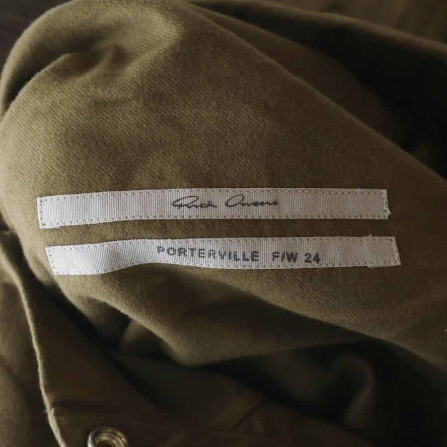 Rick Owens（リック・オウエンス） CROPPED OUTERSHIRT クロップド