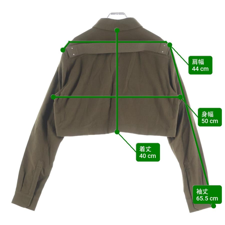 Rick Owens（リック・オウエンス） CROPPED OUTERSHIRT クロップド