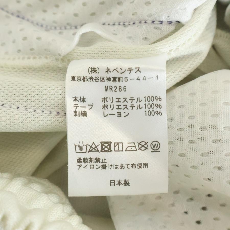 Needles（ニードルス） Track Pants ロゴ刺繍 トラックパンツ ホワイト