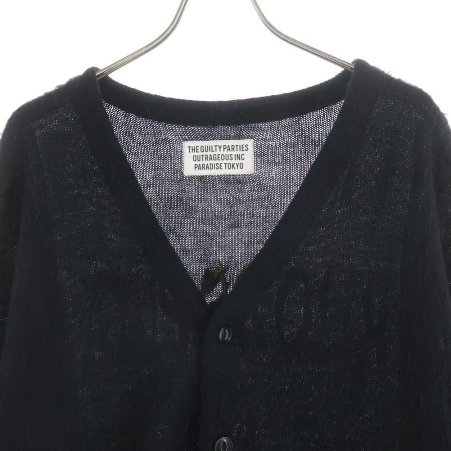 WACKO MARIA（ワコマリア） HIJO DE PUTA MOHAIR KNIT CARDIGAN バック 