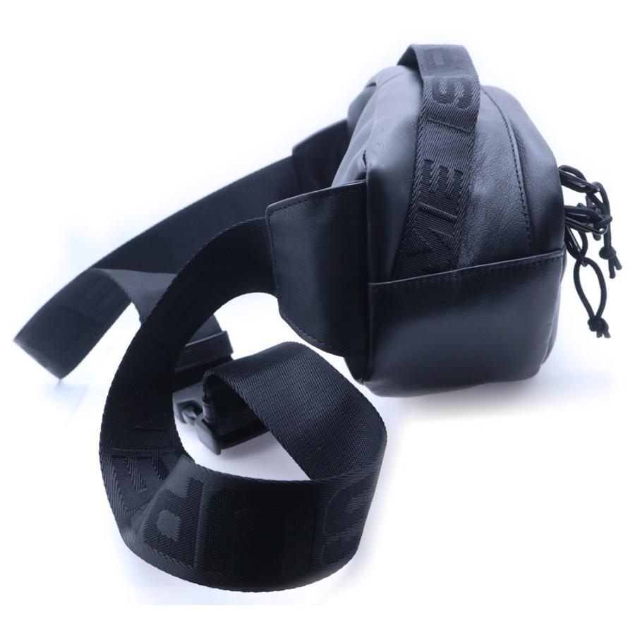 シュプリーム 24AW Leather Waist Bag Black 黒 Supreme シュプリーム 2024AW Leather Waist Bag レザーウエストバッグ