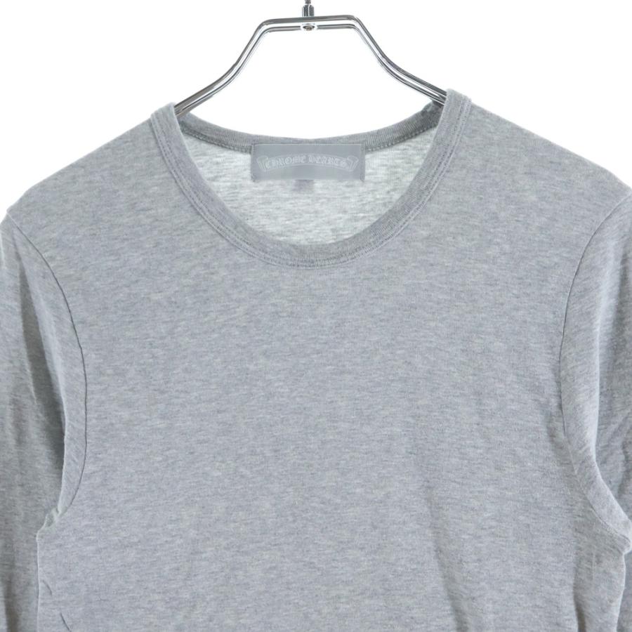 CHROME HEARTS（クロムハーツ） グンゼ コットン 長袖 無地 Tシャツ