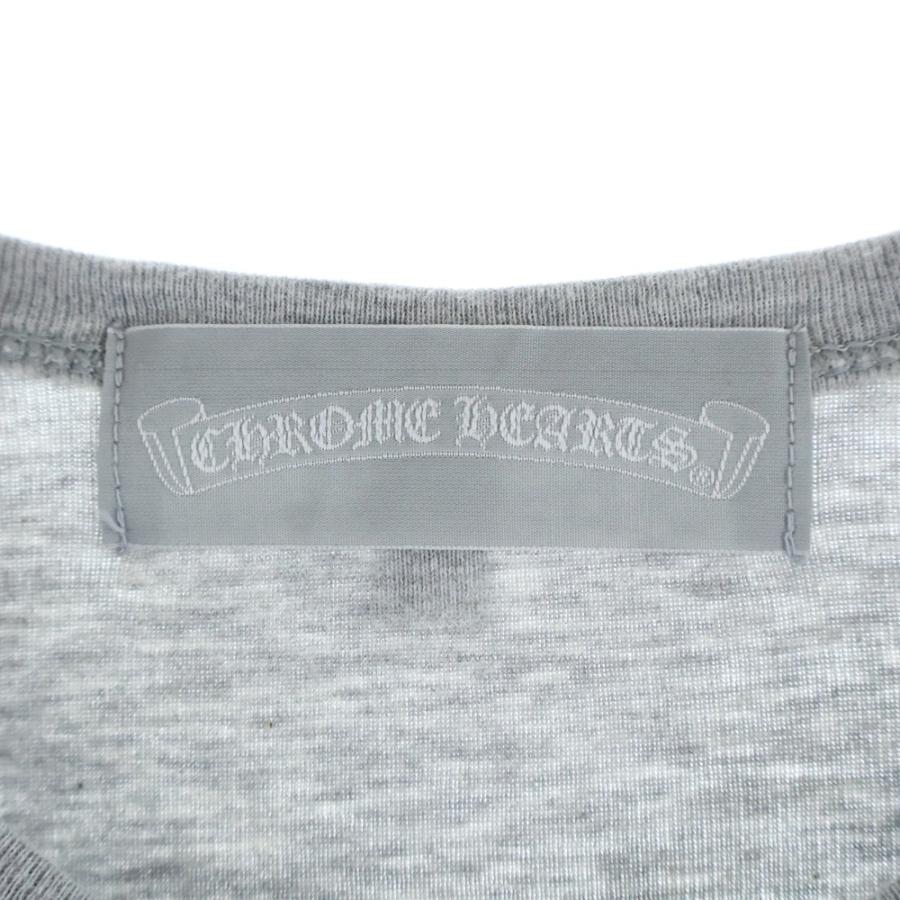 CHROME HEARTS（クロムハーツ） グンゼ コットン 長袖 無地 Tシャツ