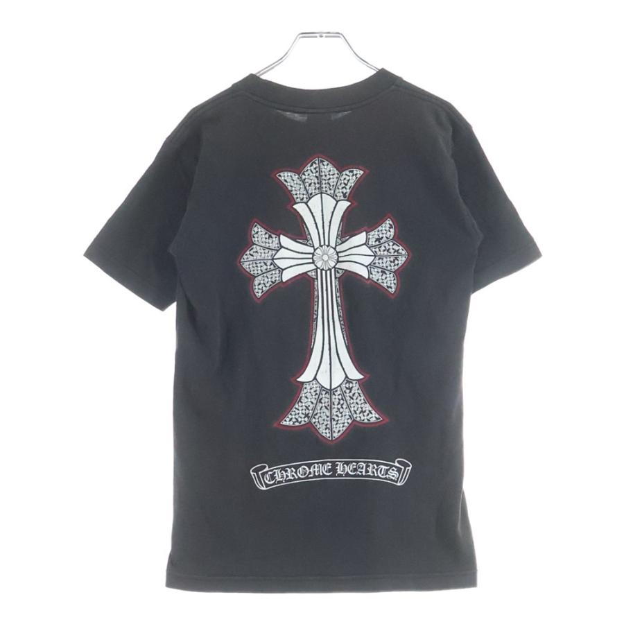 CHROME HEARTS バックログ　Tシャツ CHROME HEARTS（クロムハーツ） OLD NECK LOGO TEE ネックロゴ バック