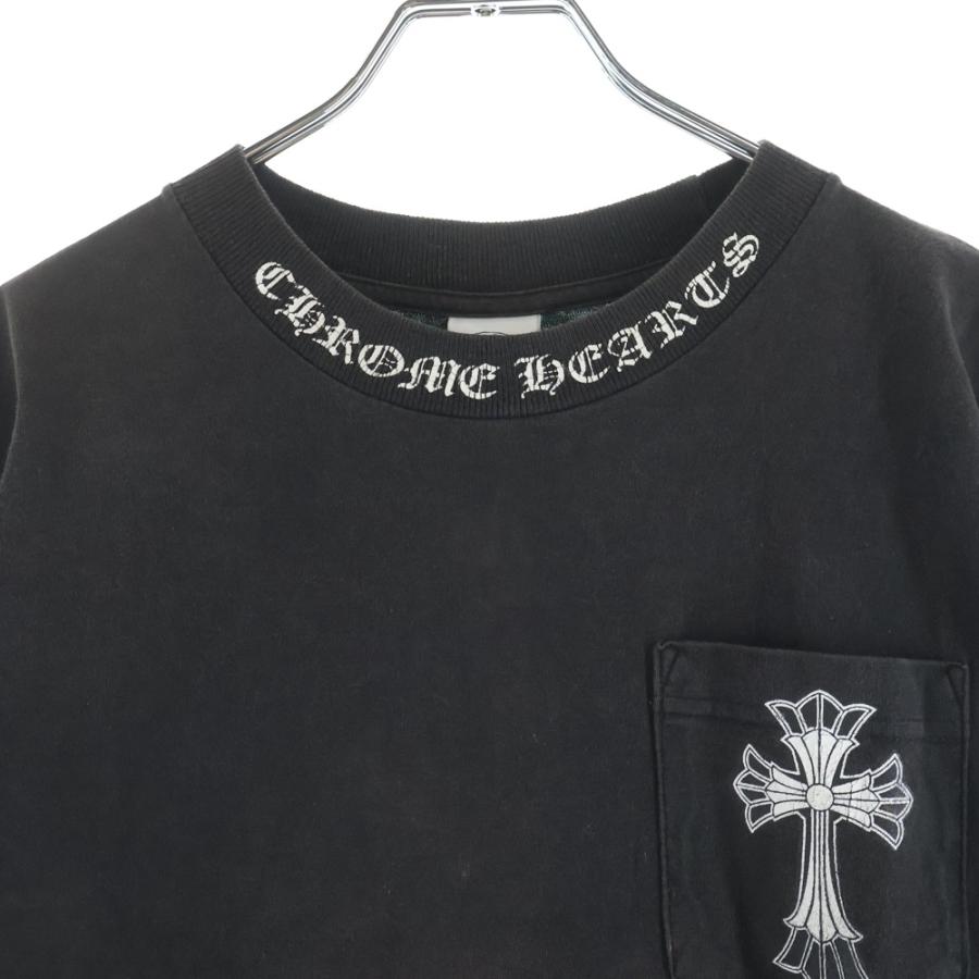 CHROME HEARTS（クロムハーツ） OLD NECK LOGO TEE ネックロゴ バック
