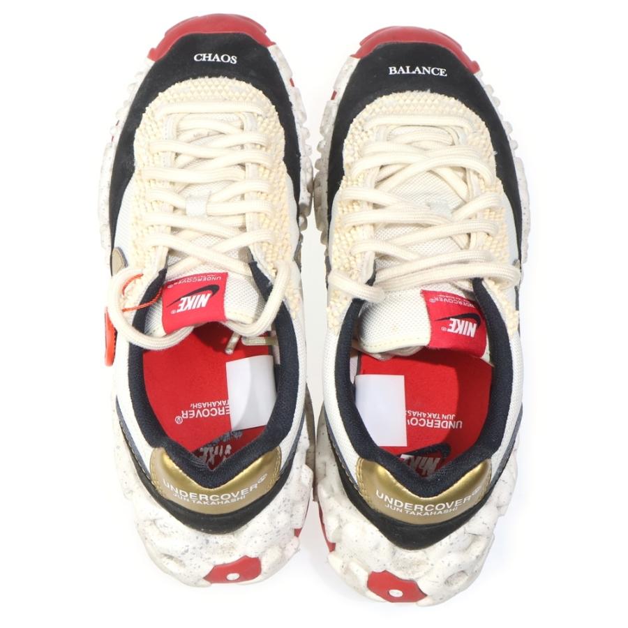 NIKE ナイキ × UNDERCOVER OVERBREAK アンダーカバー オーバーブレイク レースアップローカットスニーカー ホワイト/ブラック US10.5/28.5cm DD1789-100 NIKE（ナイキ） ×UNDERCOVER OVERBREAK アンダーカバー オーバー