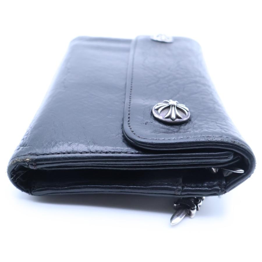 CHROME HEARTS（クロムハーツ） WAVE ウェーブ レザーウォレット 財布