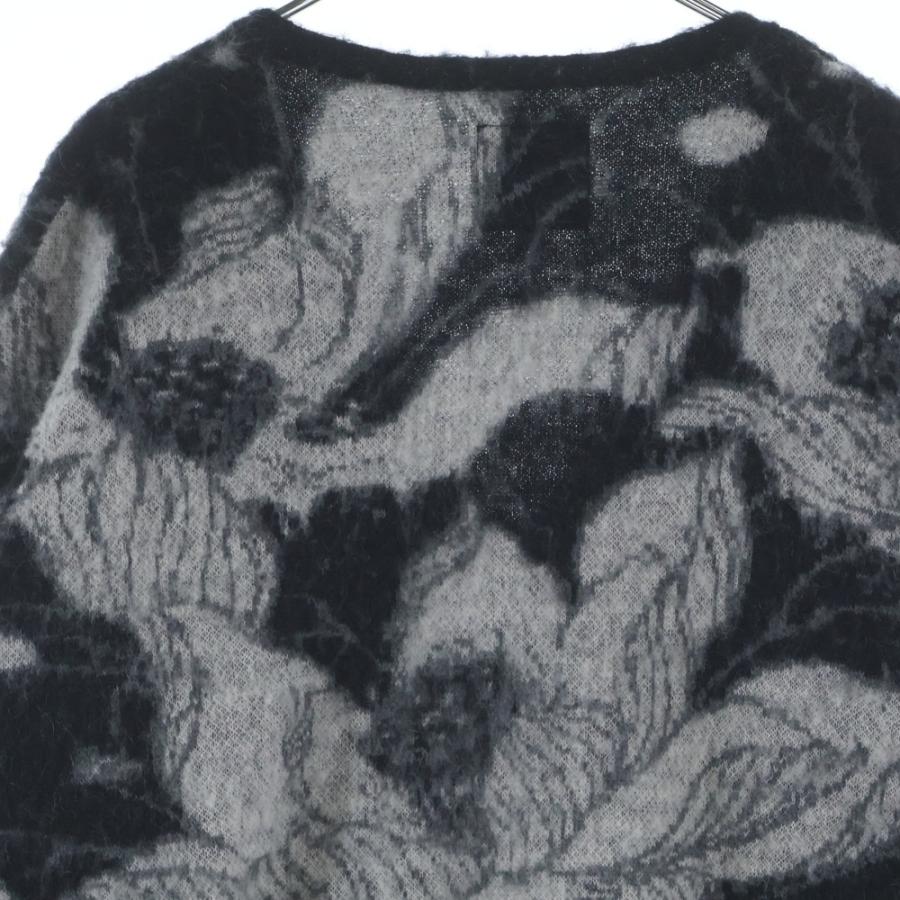 GAKKIN ガッキン ×BUDSPOOL 浮蓮華 JACQUARD MOHAIR KNIT CARDIGAN