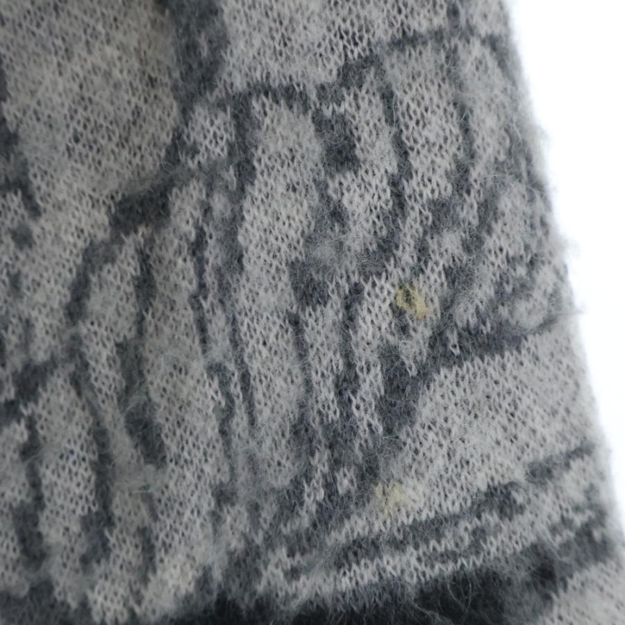 GAKKIN ガッキン ×BUDSPOOL 浮蓮華 JACQUARD MOHAIR KNIT CARDIGAN