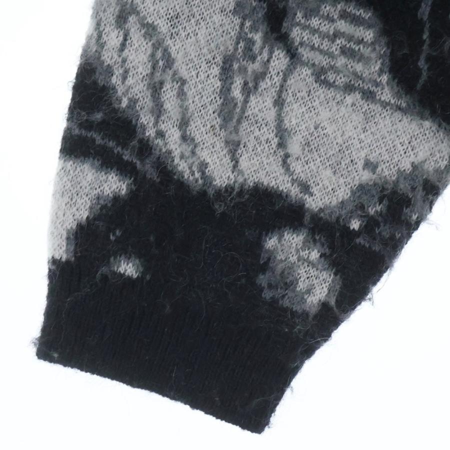 GAKKIN ガッキン ×BUDSPOOL 浮蓮華 JACQUARD MOHAIR KNIT CARDIGAN