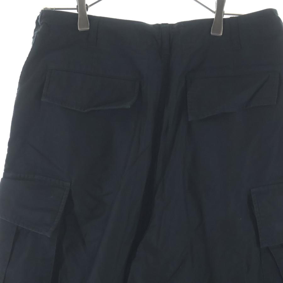 Needles ニードルス H.D. Pant ジップフライ カーゴ ヒザデルパンツ ブラック Needles（ニードルス） H.D. Pant ジップフライ カーゴ ヒザデルパンツ