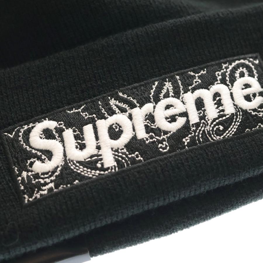 Supreme（シュプリーム） 19AW ×NEW ERA Bandana Box logo Beanie