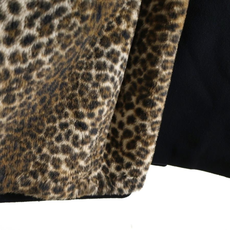 WACKO MARIA（ワコマリア） 24AW CHESTERFIELD COAT レオパード柄裏地