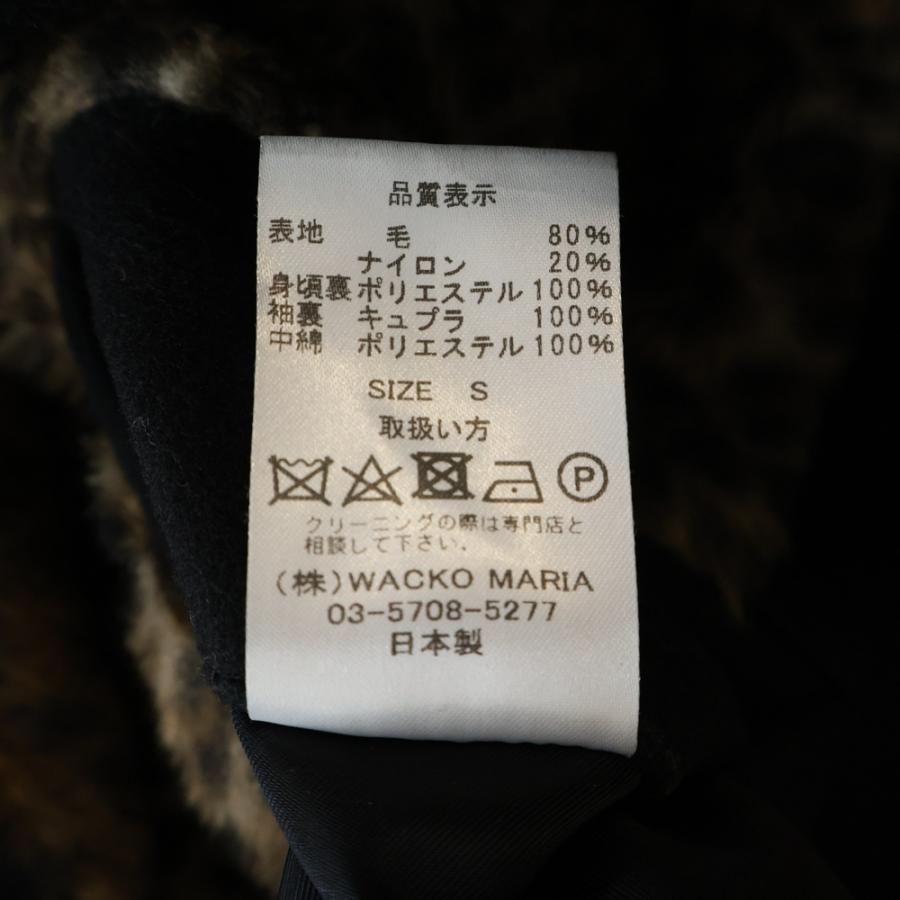 WACKO MARIA（ワコマリア） 24AW CHESTERFIELD COAT レオパード柄裏地