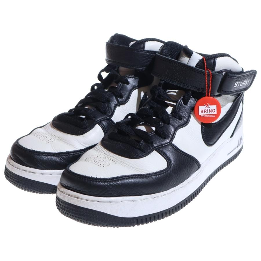 NIKE（ナイキ） ×STUSSY AIR FORCE 1 MID ×ステューシー エアフォース1 