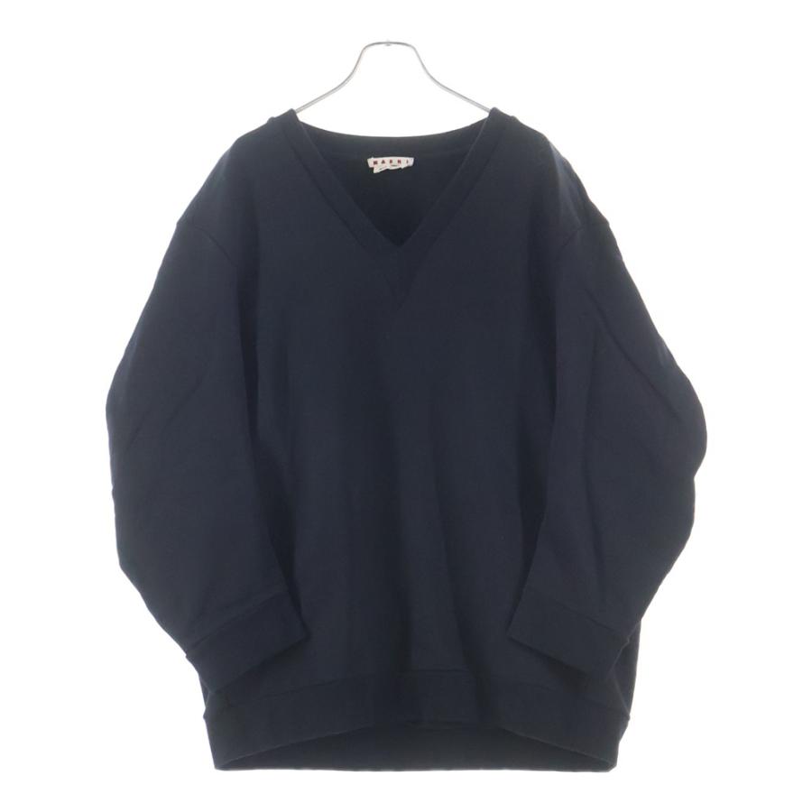 MARNI Vネック スウェット トレーナー 48 MARNI（マルニ） 24AW V-neck Long Sleeve Tee Vネック トレーナー