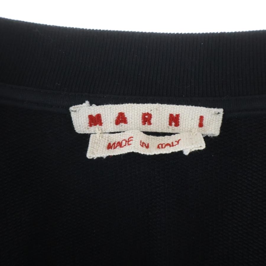 MARNI（マルニ） 24AW V-neck Long Sleeve Tee Vネック トレーナー