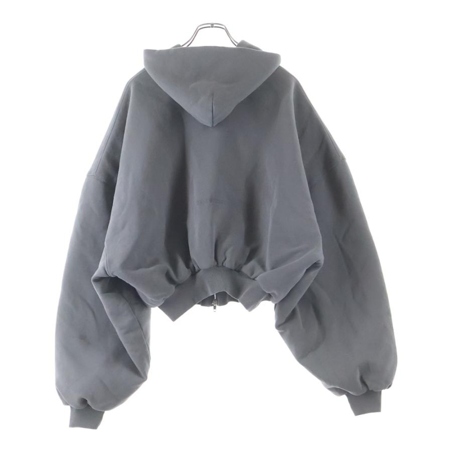 BALENCIAGA パーカー グレー　xxs BALENCIAGA（バレンシアガ） Human Being Round Zip-Up Hoodie