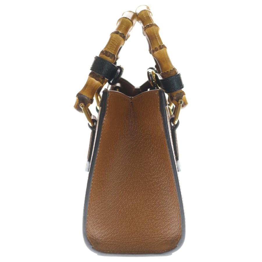 I02) GUCCI グッチ　2way ビジネスバッグ　A4収納 ブラウン GUCCI（グッチ） ダイアナ ミニ トートバッグ ブラウン 702732 : BRING