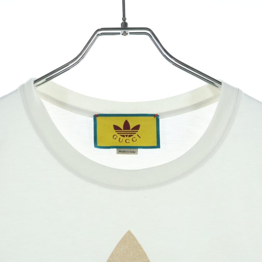 GUCCI（グッチ） ×adidas ×アディダス フロントロゴ 半袖Tシャツ